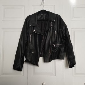 Faux Leather Jacket